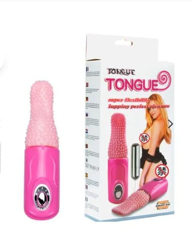 Tongue Vibrador em Formato de Língua com Cápsula Vibratória e 3 Modos de Vibração 3R Import